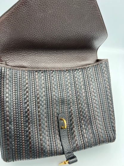 Delvaux toile de cuir 1997