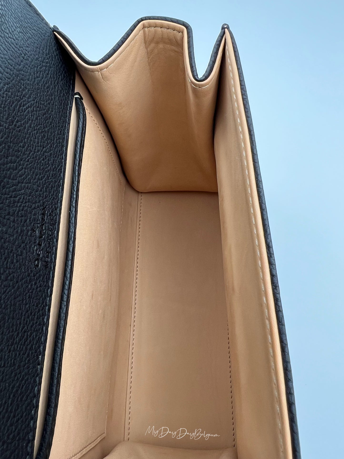 Delvaux Tempête PM so black limited edition crispy calf 2022
