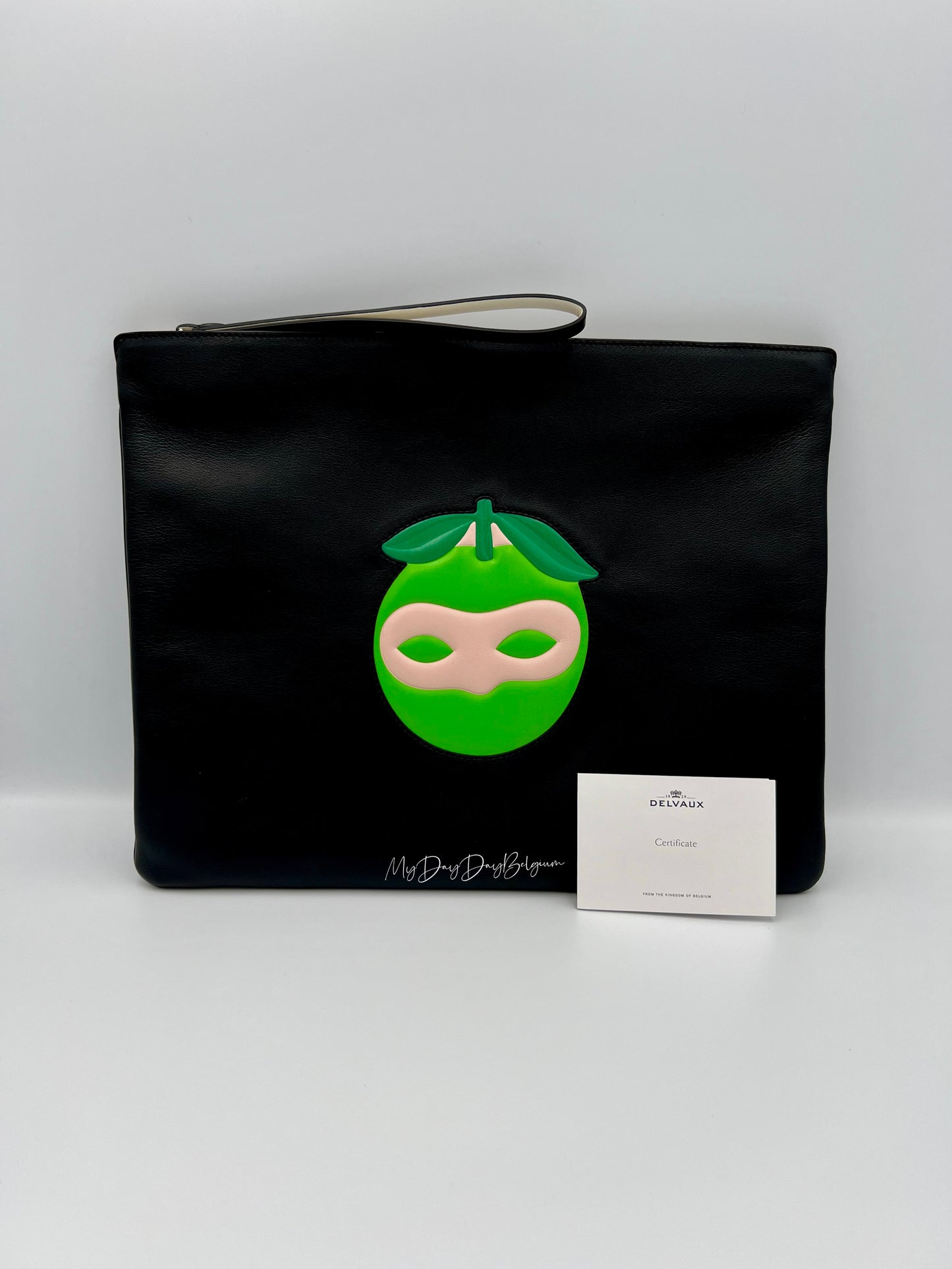 Delvaux Magritte Masquée pouch 2015