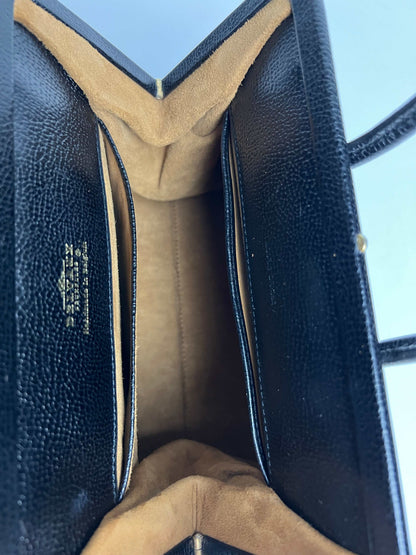 Delvaux Vintage Top Handle Black 1990's