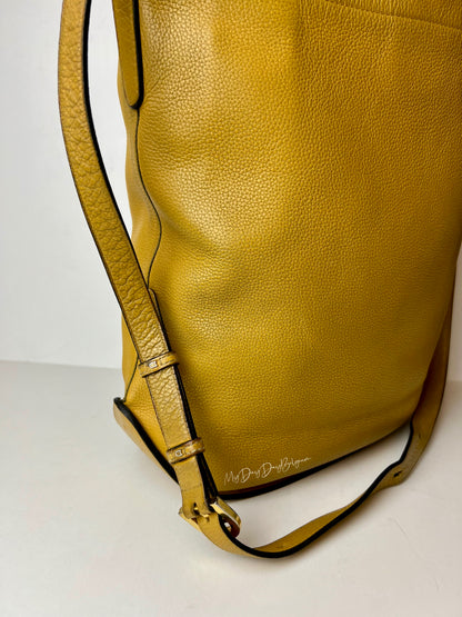 Delvaux Le Pin Crossbody / Shoulder Bag Yellow Moutarde 1972