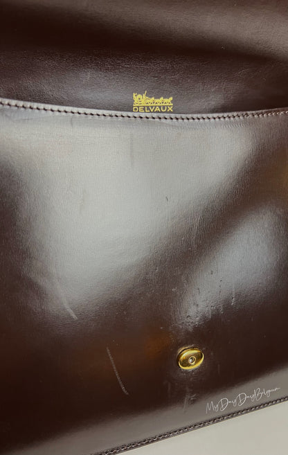 Delvaux vintage top handle 1970's