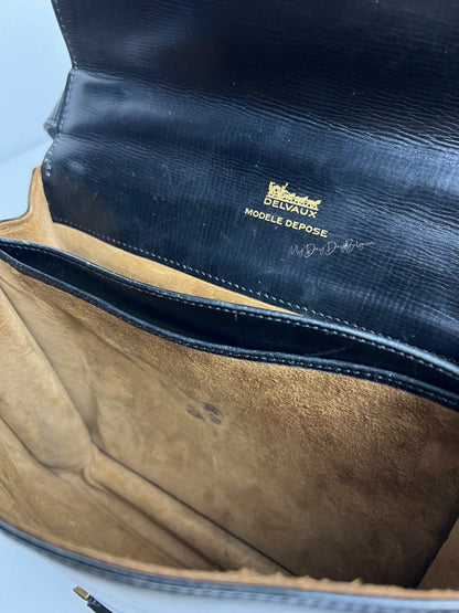 Delvaux Festival Crossbody / Shoulder Bag Black 1971