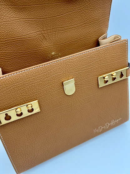 Delvaux Tempête MM crispy calf vegetale 2025