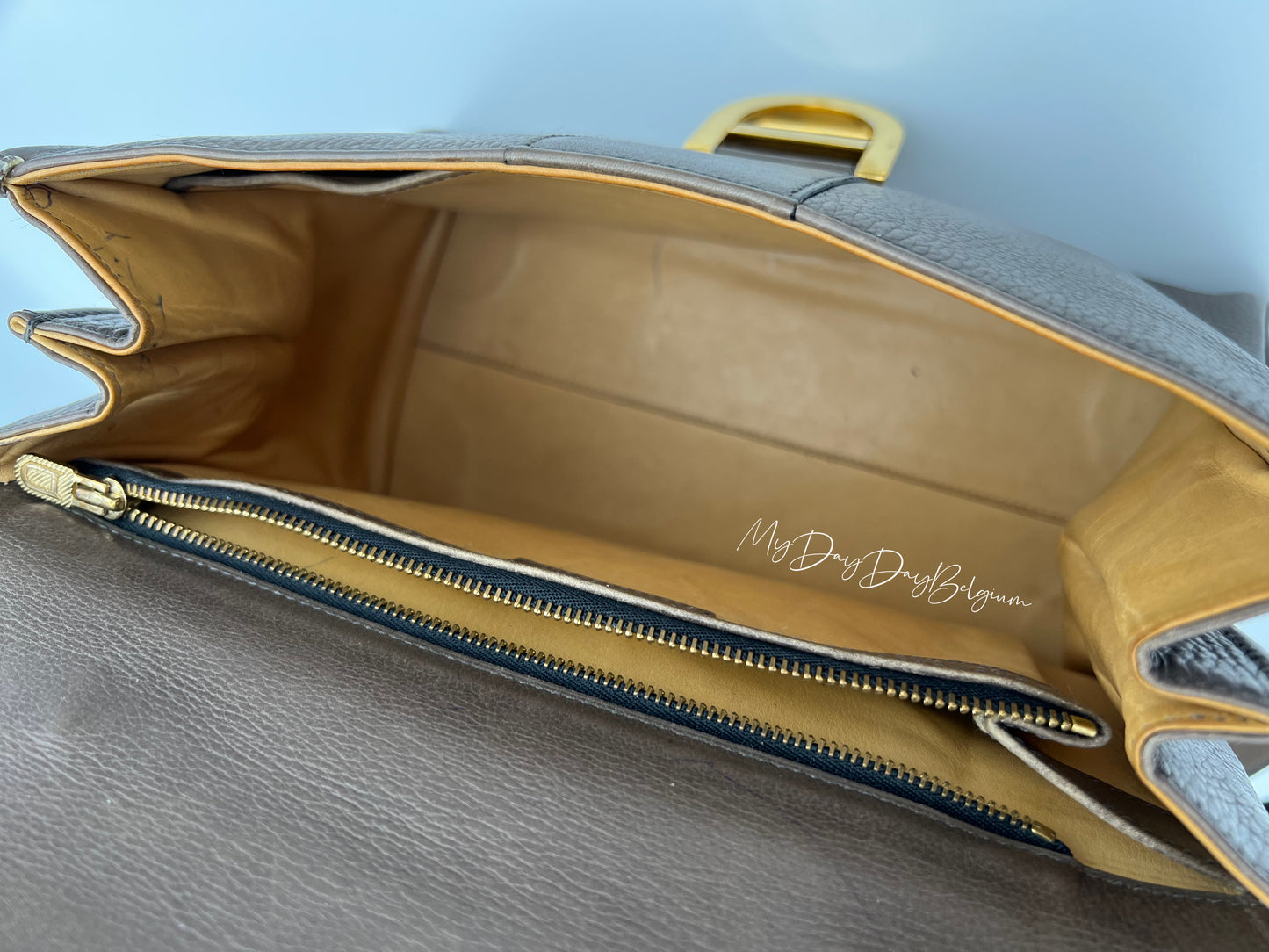 Vintage Delvaux Brillant MM 1990's