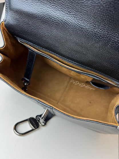 Delvaux Gin Fizz Crossbody / Shoulder Bag Black 1998