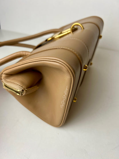 Delvaux Georges Top Handle Taupe 2004
