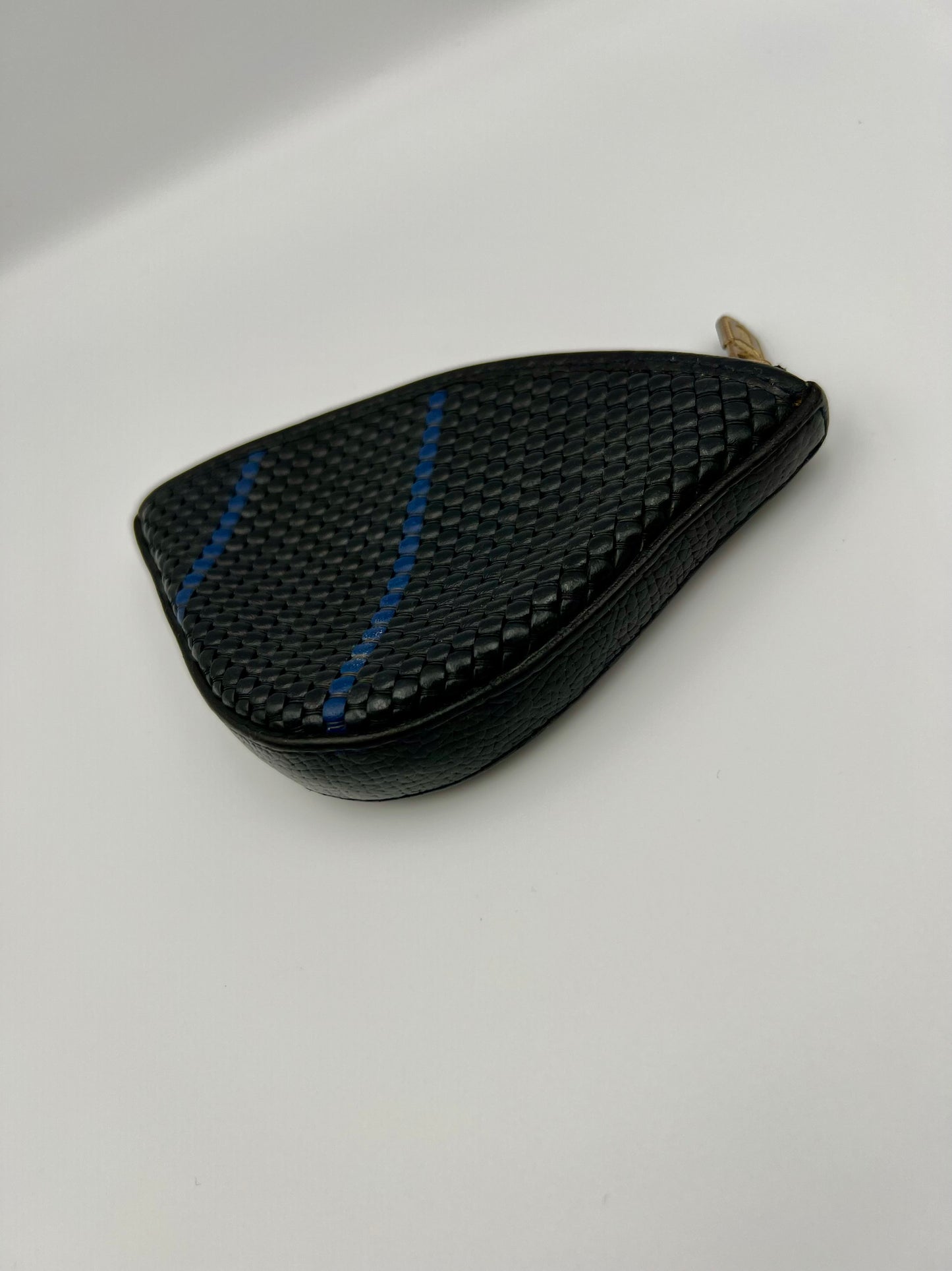 Toile de cuir coin bag 90s