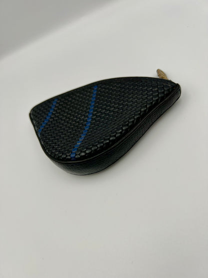 Toile de cuir coin bag 90s