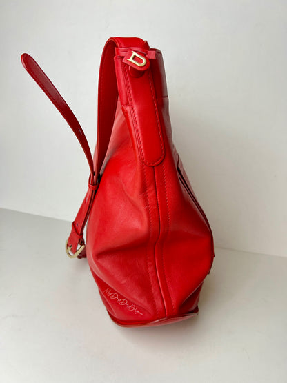 Delvaux Le Pin Crossbody / Shoulder Bag Red 2021