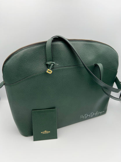 Vintage Delvaux shoulder and workbag 1993