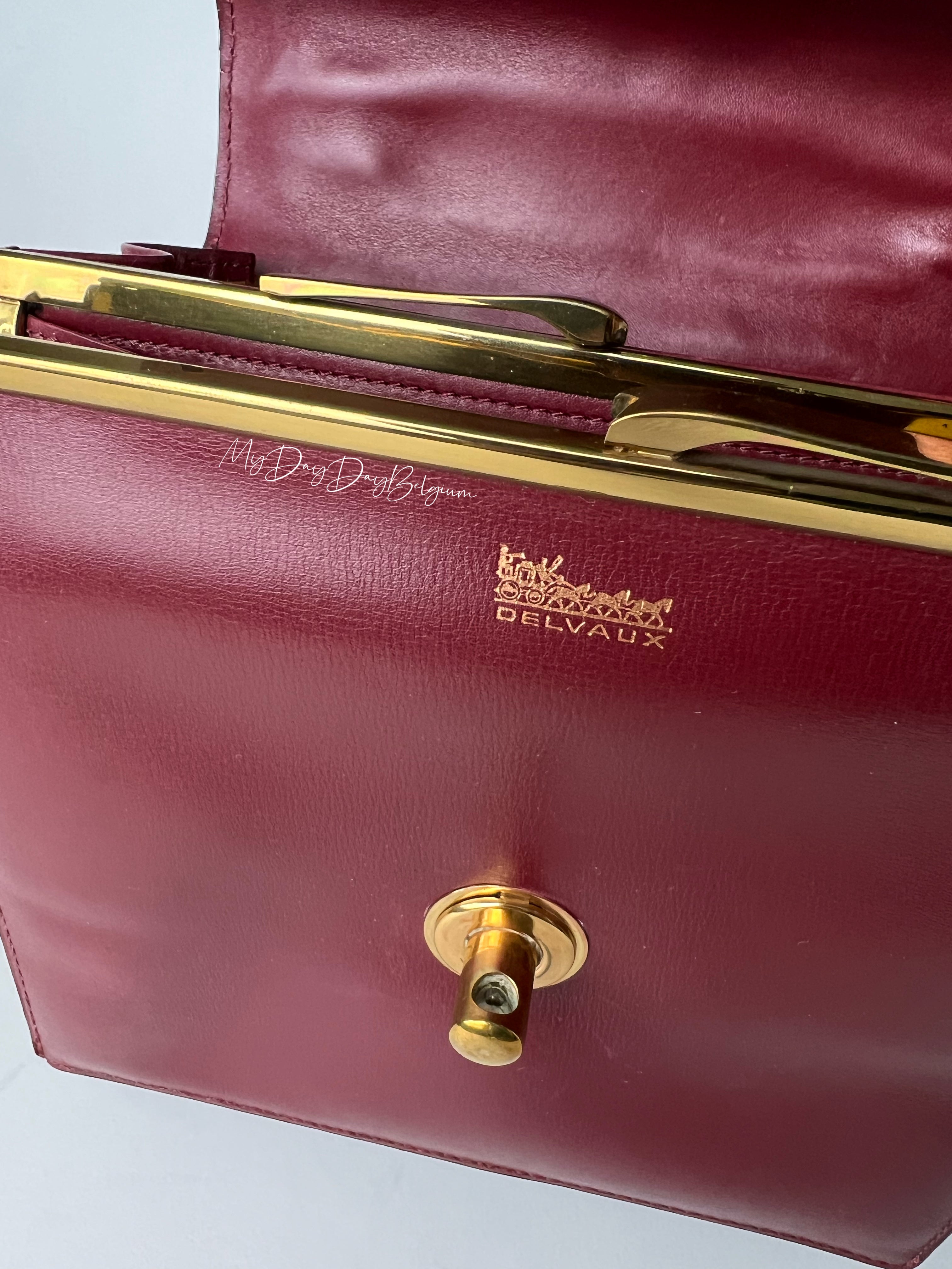 Delvaux Vintage Handbag 1966 - Elegant Collector's Item Delvaux Vintage Handbag 1966 - Elegant Collector's Item