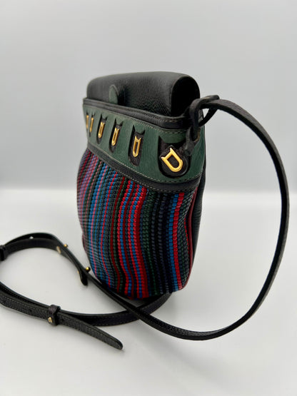 Delvaux toile de cuir