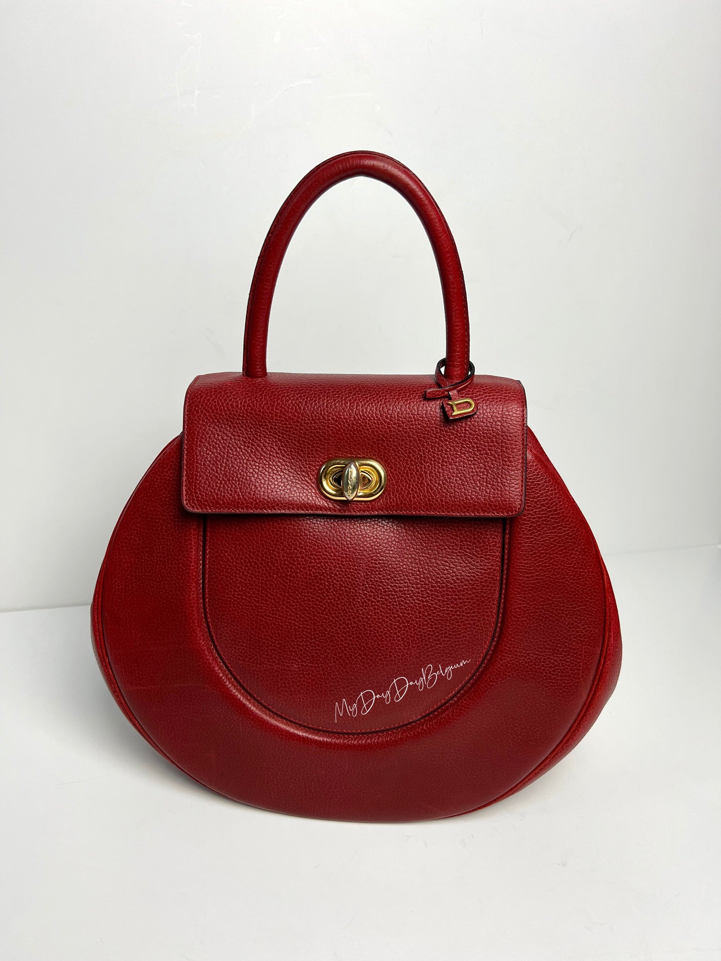 Delvaux vintage top handle bag 1992