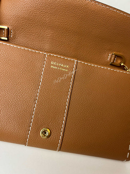 Delvaux Brillant Wallet on Chain Crossbody / Shoulder Bag Vegetale 2021