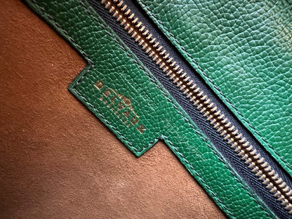 Delvaux Merlot Crossbody / Shoulder Bag Green - Multicolour 1992
