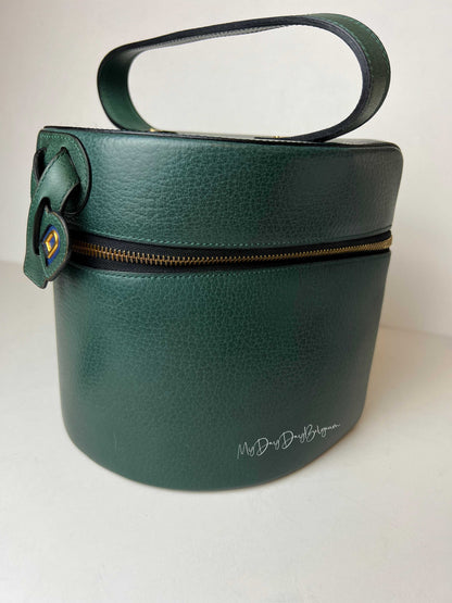 Delvaux Vintage Top Handle Green 1989