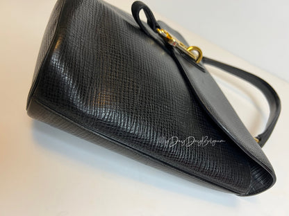 Delvaux Vintage Top Handle Black 2000's