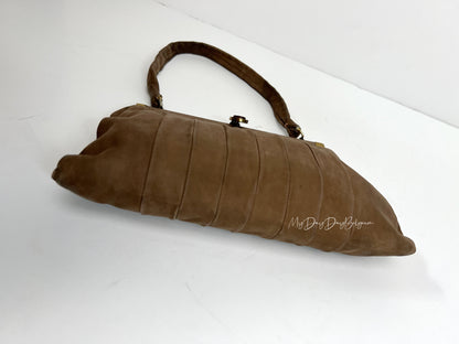 Delvaux Vintage Top Handle Brown 1930's