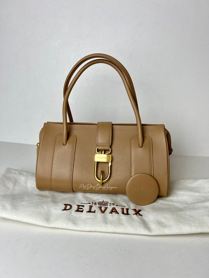 Delvaux Georges Top Handle Taupe 2004