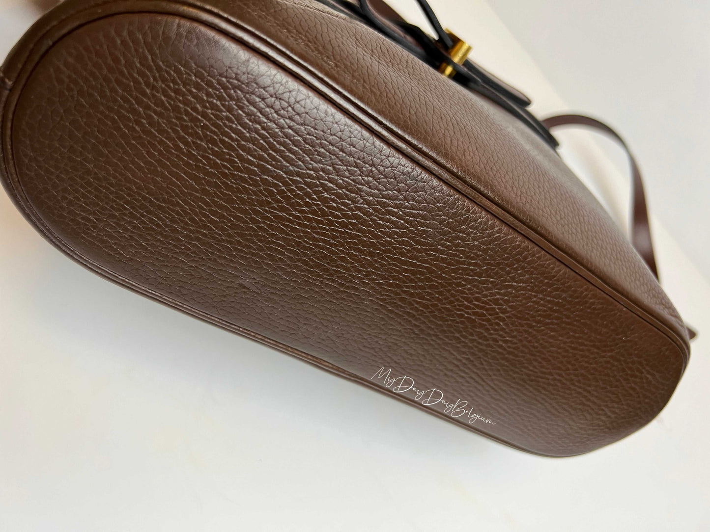 Delvaux vintage brown crossbody bag 1990s