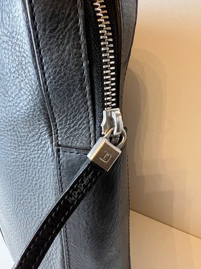 Delvaux Newspaper Bag Top Handle Black 2012