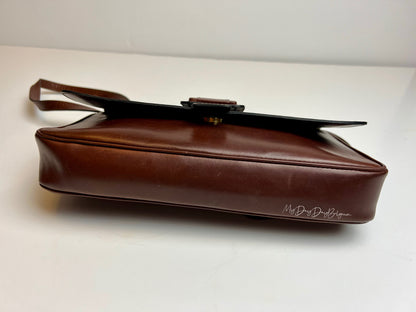Delvaux Vintage Crossbody / Shoulder Bag Brown 1970's
