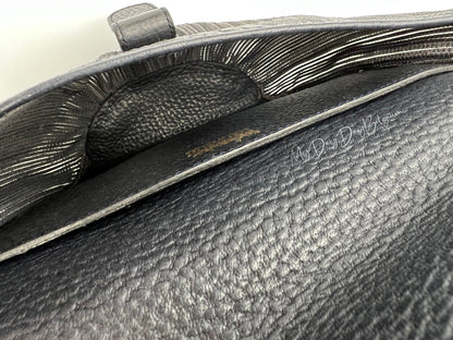 Vintage Delvaux toile de cuir crossbody