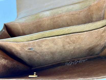 Delvaux Vintage Top Handle Brown 1965