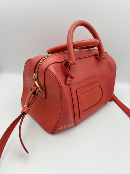 Delvaux Louise Boston PM top handle crossbody bag allure 2015