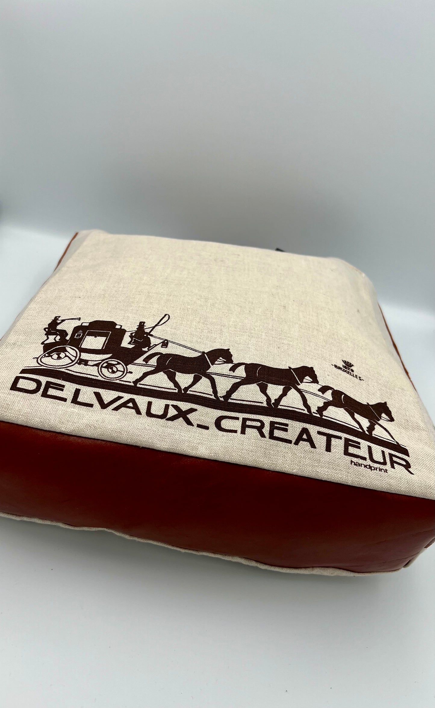 Upcycled Delvaux heritage Tote - 2025 limited Pouliche collection