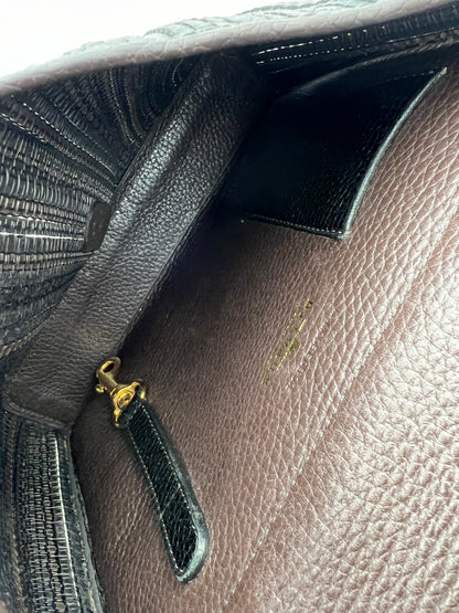 Delvaux toile de cuir 1997