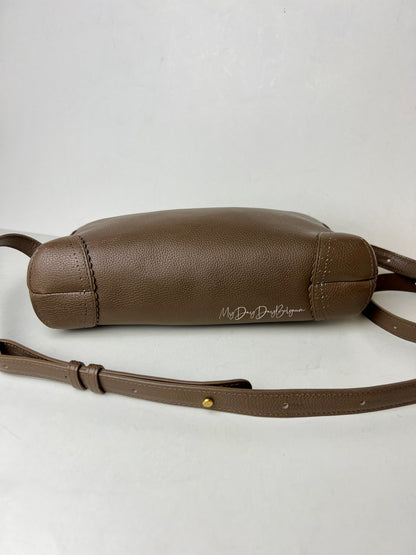 Delvaux Vintage Crossbody / Shoulder Bag Taupe 2008