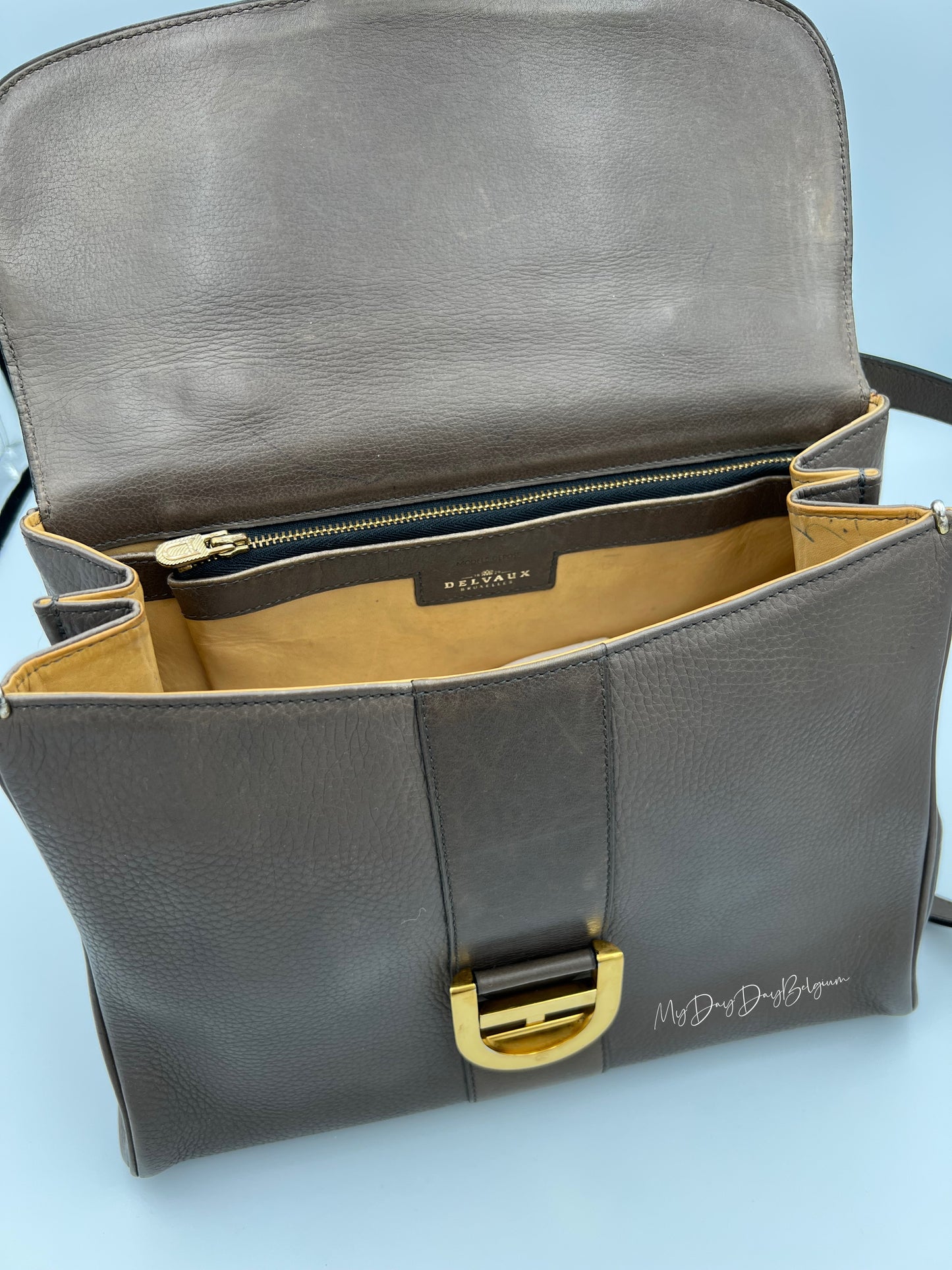 Vintage Delvaux Brillant MM 1990's