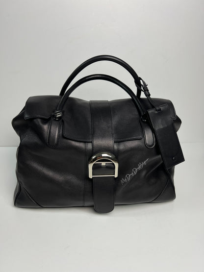 Delvaux Brillant XXL Top Handle Black 2018
