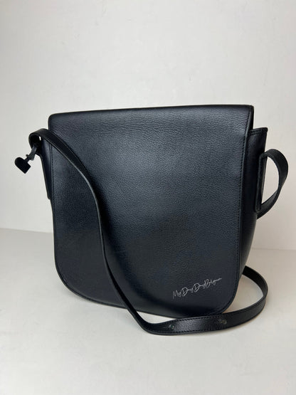 Delvaux Vintage Crossbody / Shoulder Bag Navy Blue 1990's