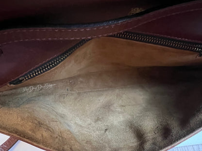 Delvaux Vintage Crossbody / Shoulder Bag Brown 1970's