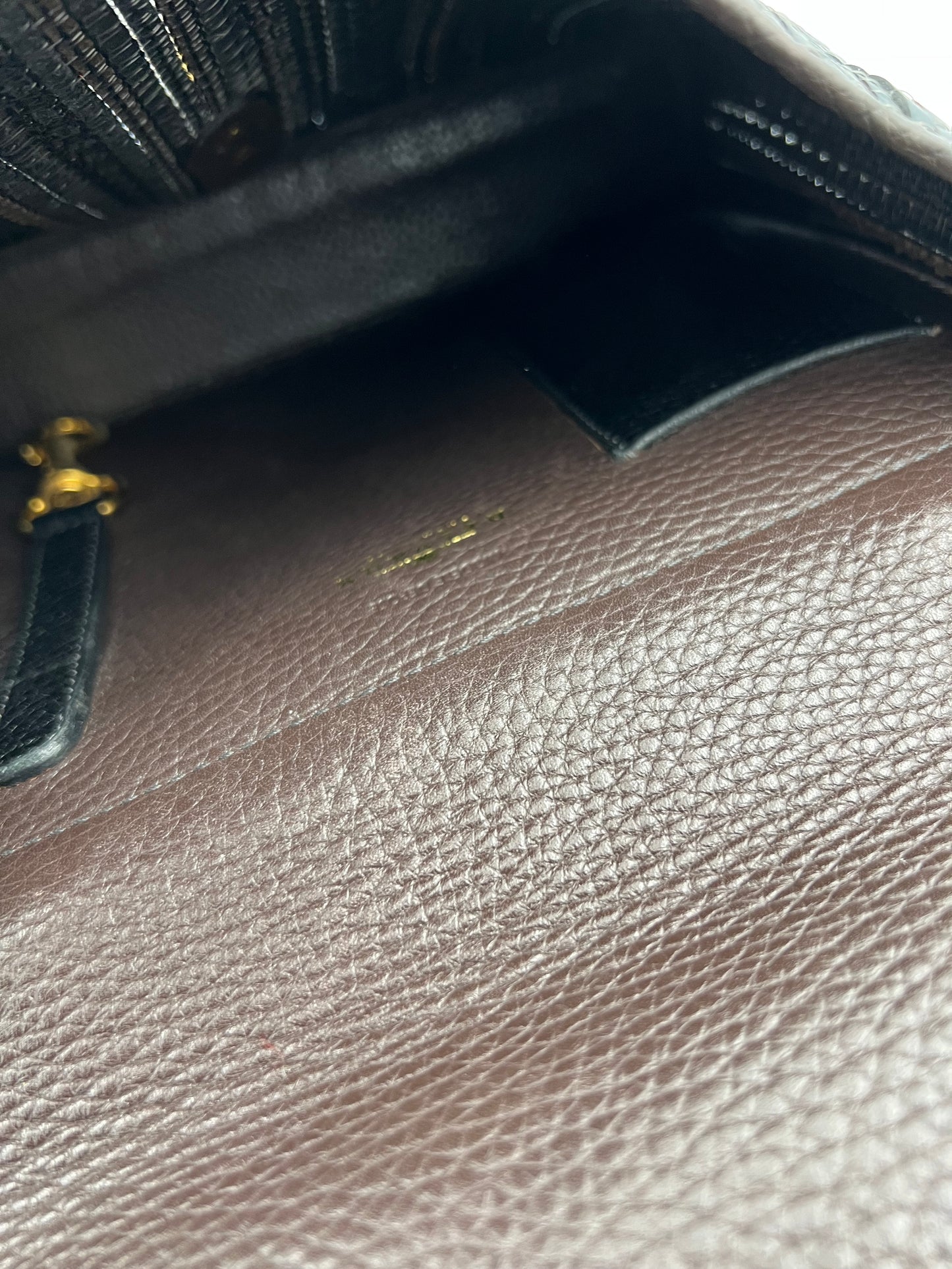 Delvaux toile de cuir 1997