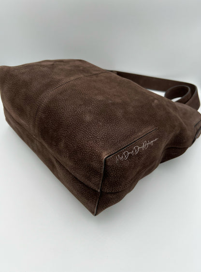 Delvaux Nubuk « 24 heures »crossbody 2011