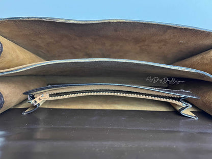 Delvaux Vintage Top Handle Brown 1970