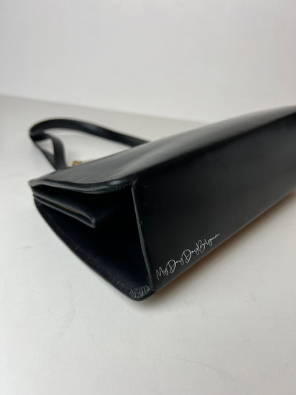 Delvaux Vintage Top Handle Black 1953