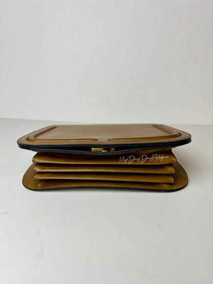 Delvaux Vintage Top Handle Camel 1965