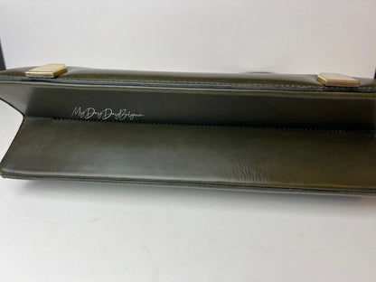 Delvaux Mon Grand Bonheur Top Handle Bronze / Green 1959