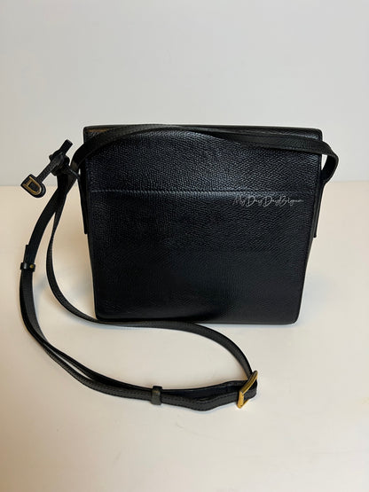 Delvaux Vintage Crossbody / Shoulder Bag Black 1980's