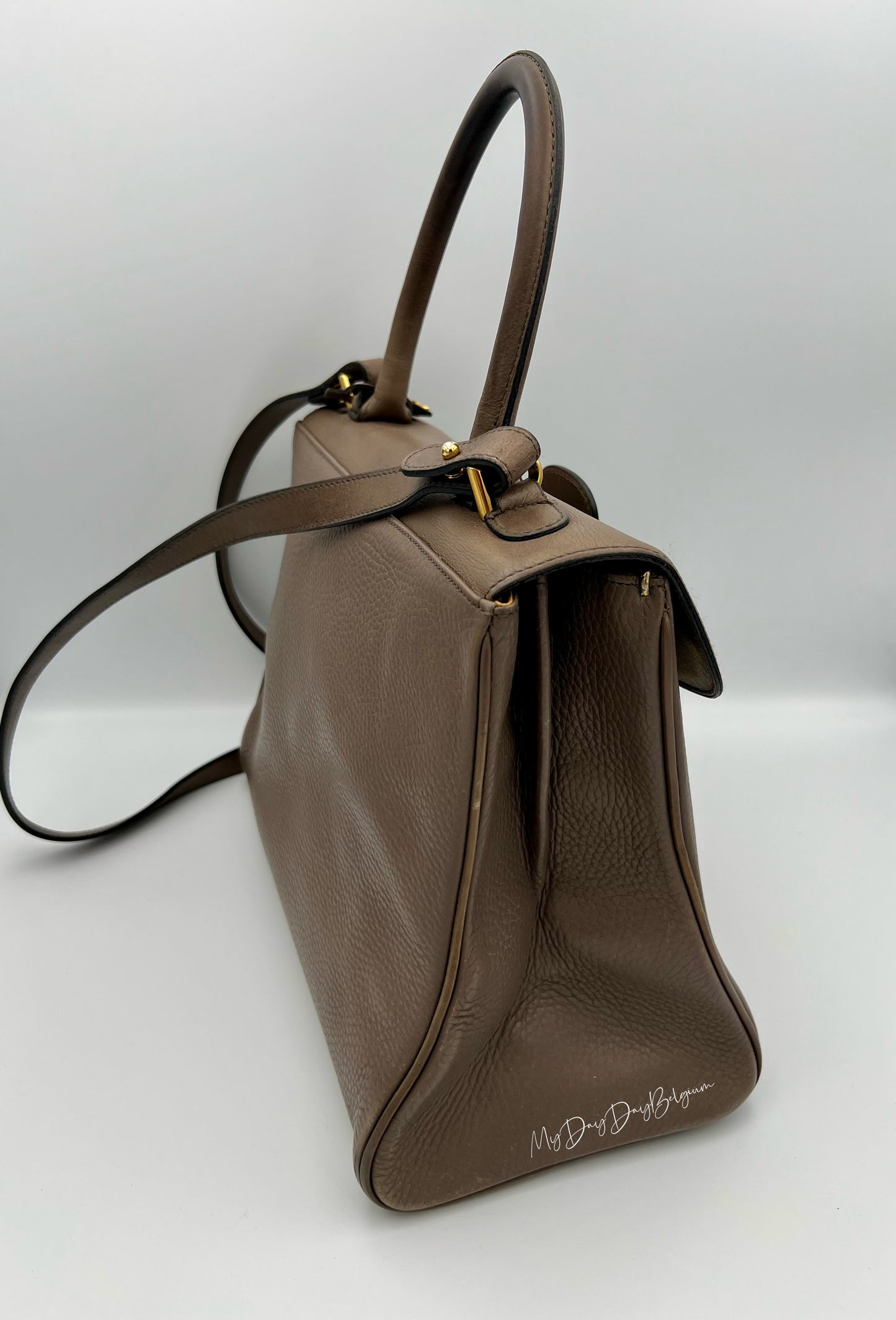 Vintage Delvaux Brillant MM 1990's