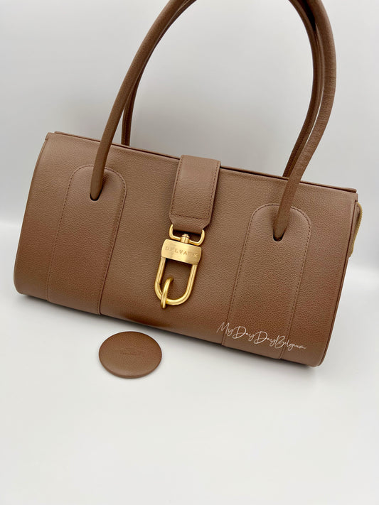 Delvaux Georges Top Handle Taupe 2004