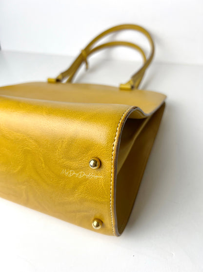 Delvaux Sepia top handle bag 1990s