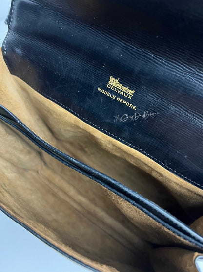 Delvaux Festival Crossbody / Shoulder Bag Black 1971