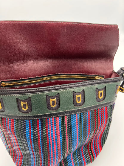 Delvaux toile de cuir