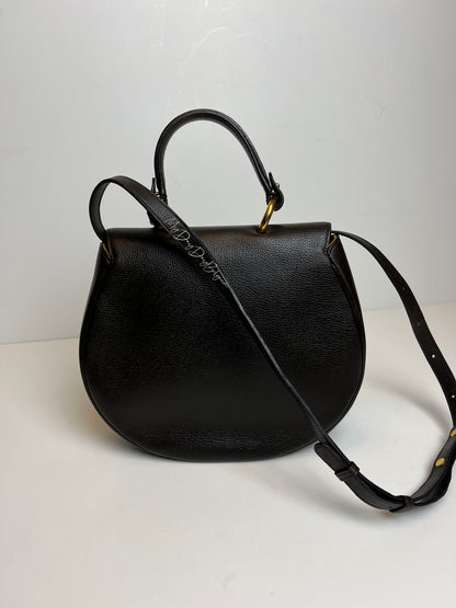 Delvaux Vintage Crossbody / Shoulder Bag Brown 1990's